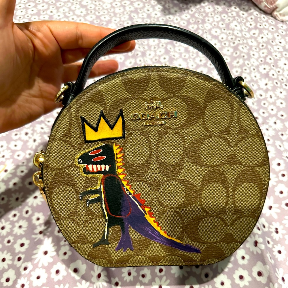 Jean Michael Baquiat COACH crossbody purse